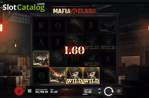 Οθόνη4. Mafia Clash Κουλοχέρης